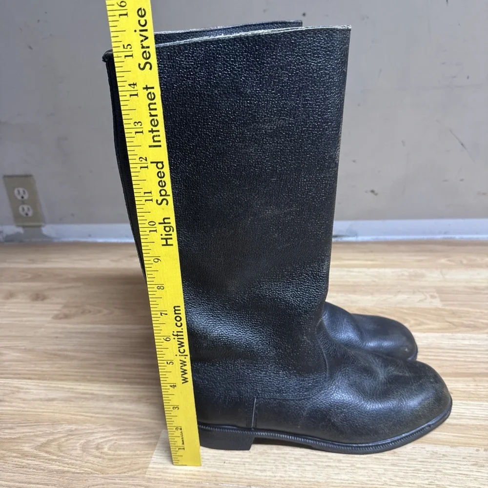 Vintage East German Army NVA Officer Jack Boots - US Size 9.5 / German 28.5